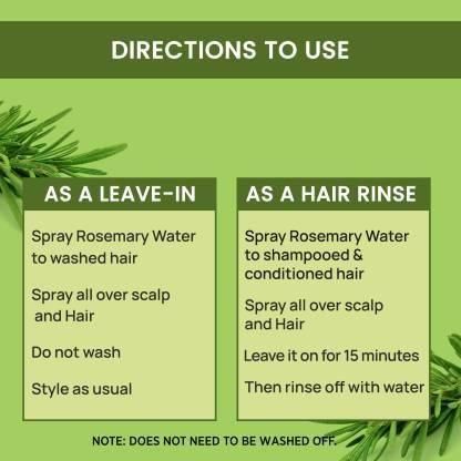 Rosemary Water for Hair Regrowth – Natural Herbal Spray (Pack of 3)