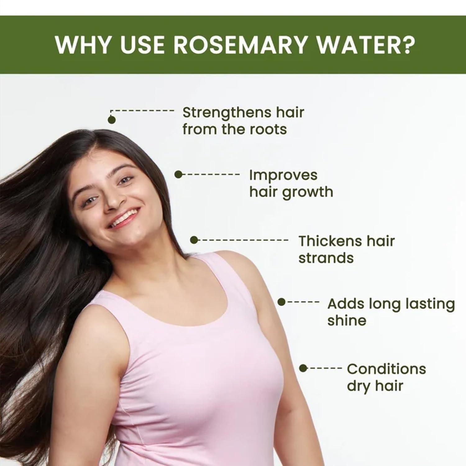 Rosemary Water for Hair Regrowth – Natural Herbal Spray (Pack of 3)